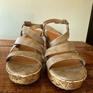 Jelly pop brown platform